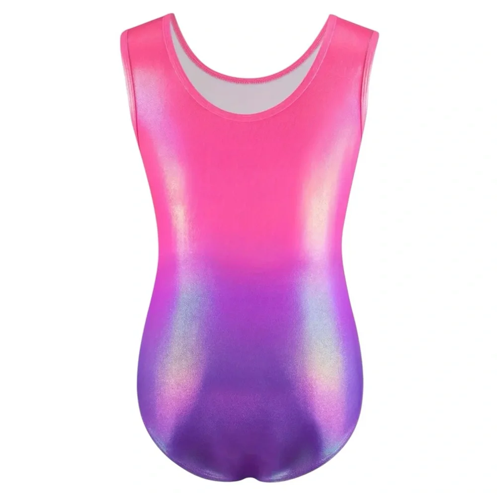 NWT 14 (CXL) Poly Unicorn girls' leotard
